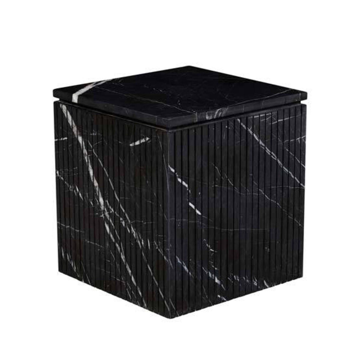 Atlas Etch Square Side Table