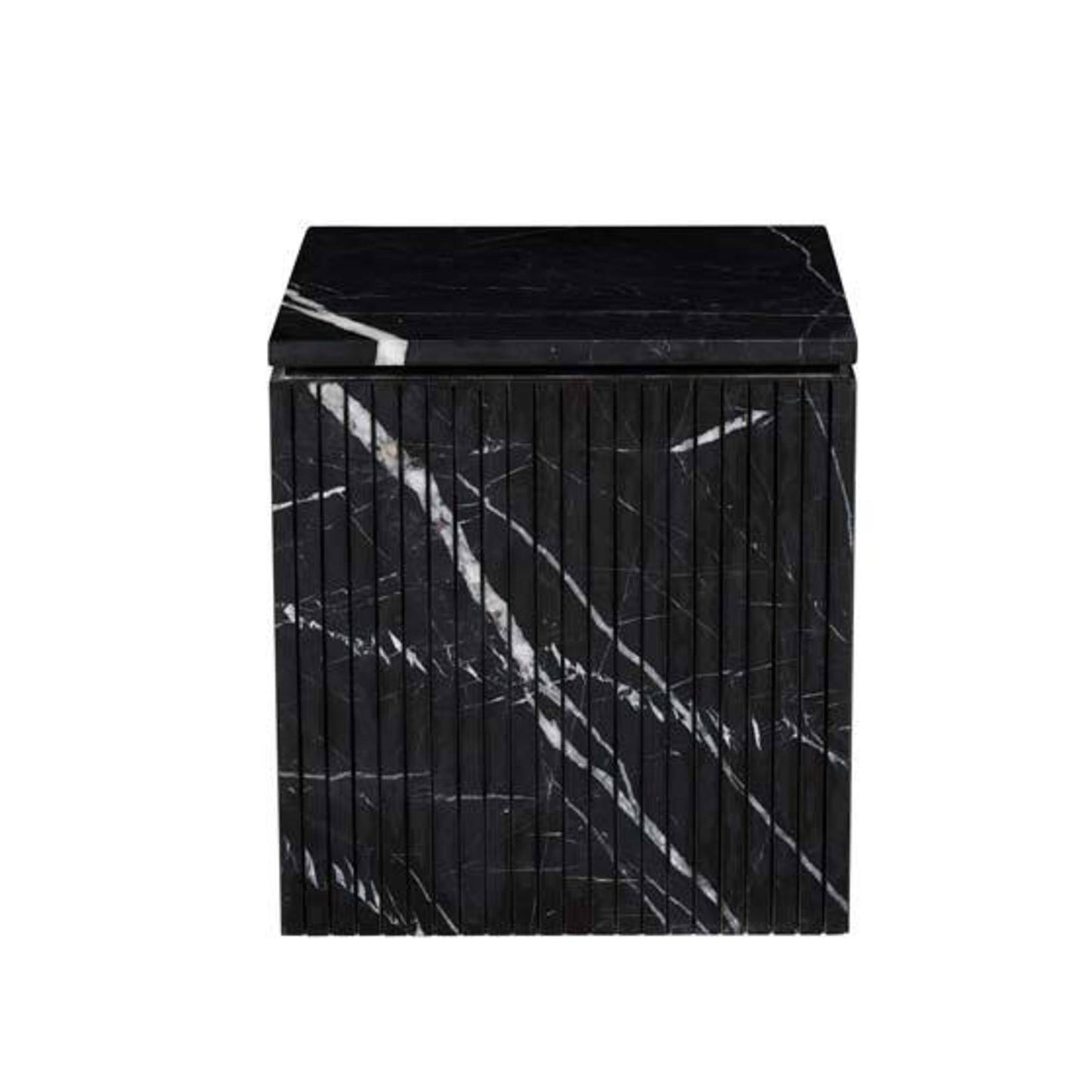 Atlas Etch Square Side Table