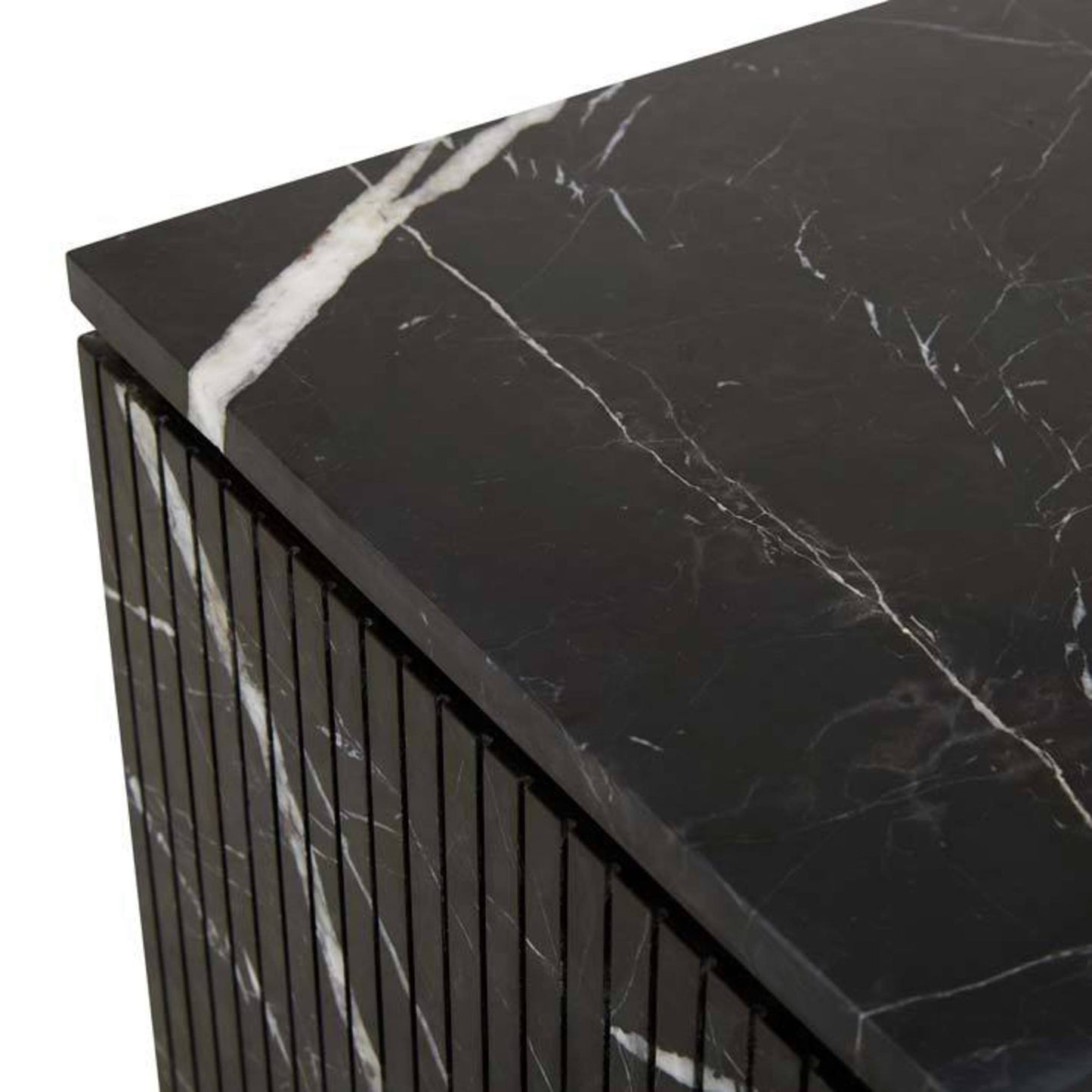 Atlas Etch Square Side Table