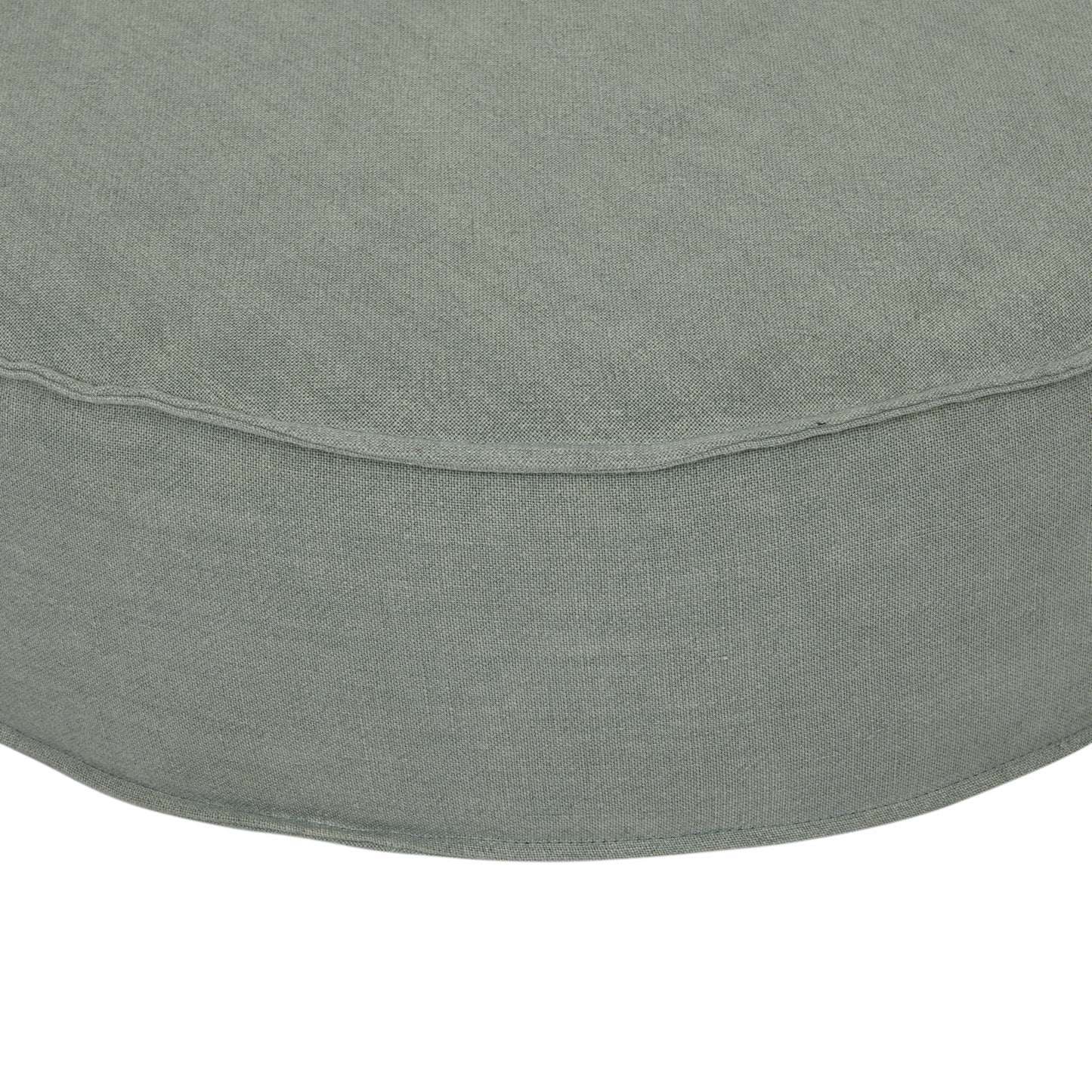Orlando Seamed Round Ottoman