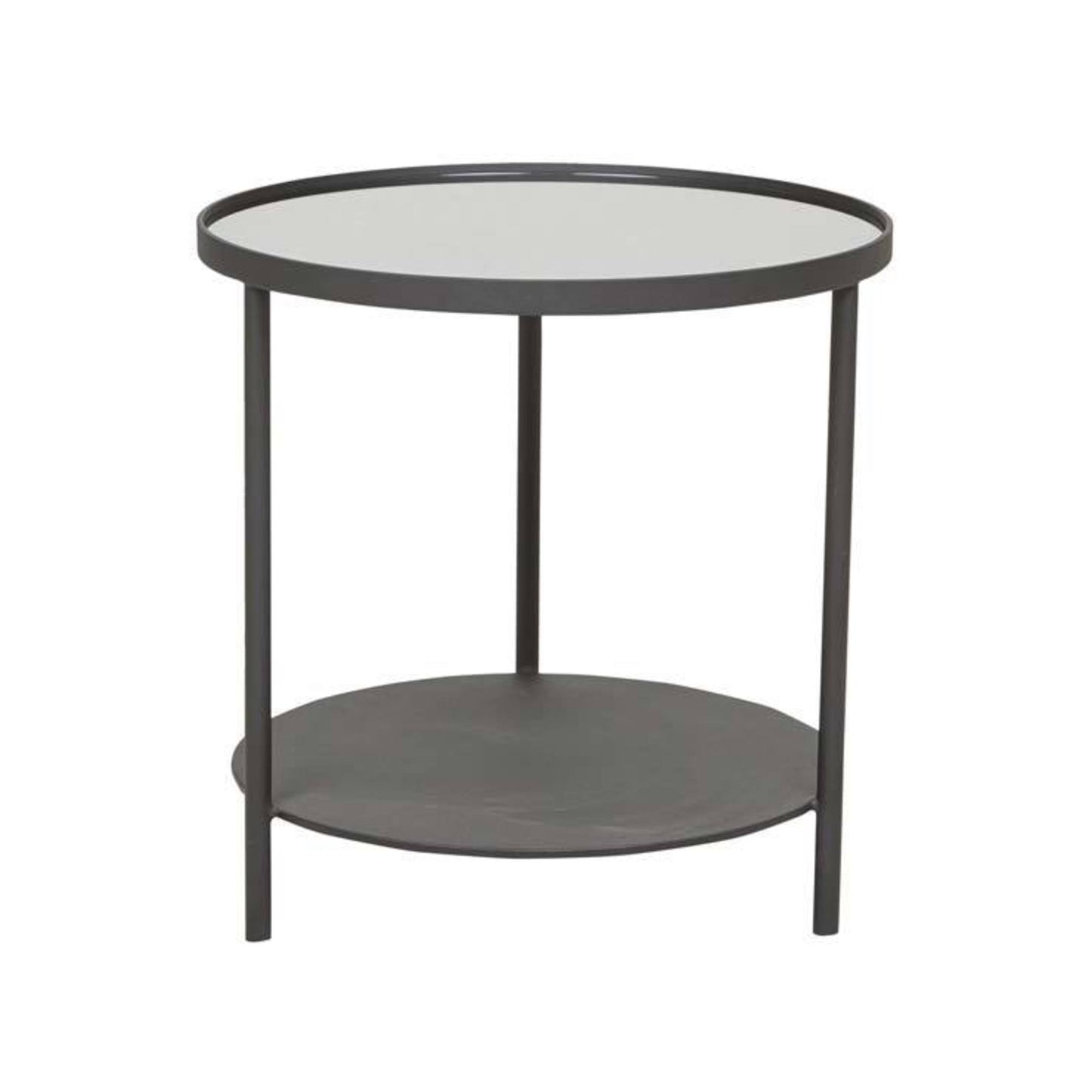 Amara Pipe Mirror Side Table