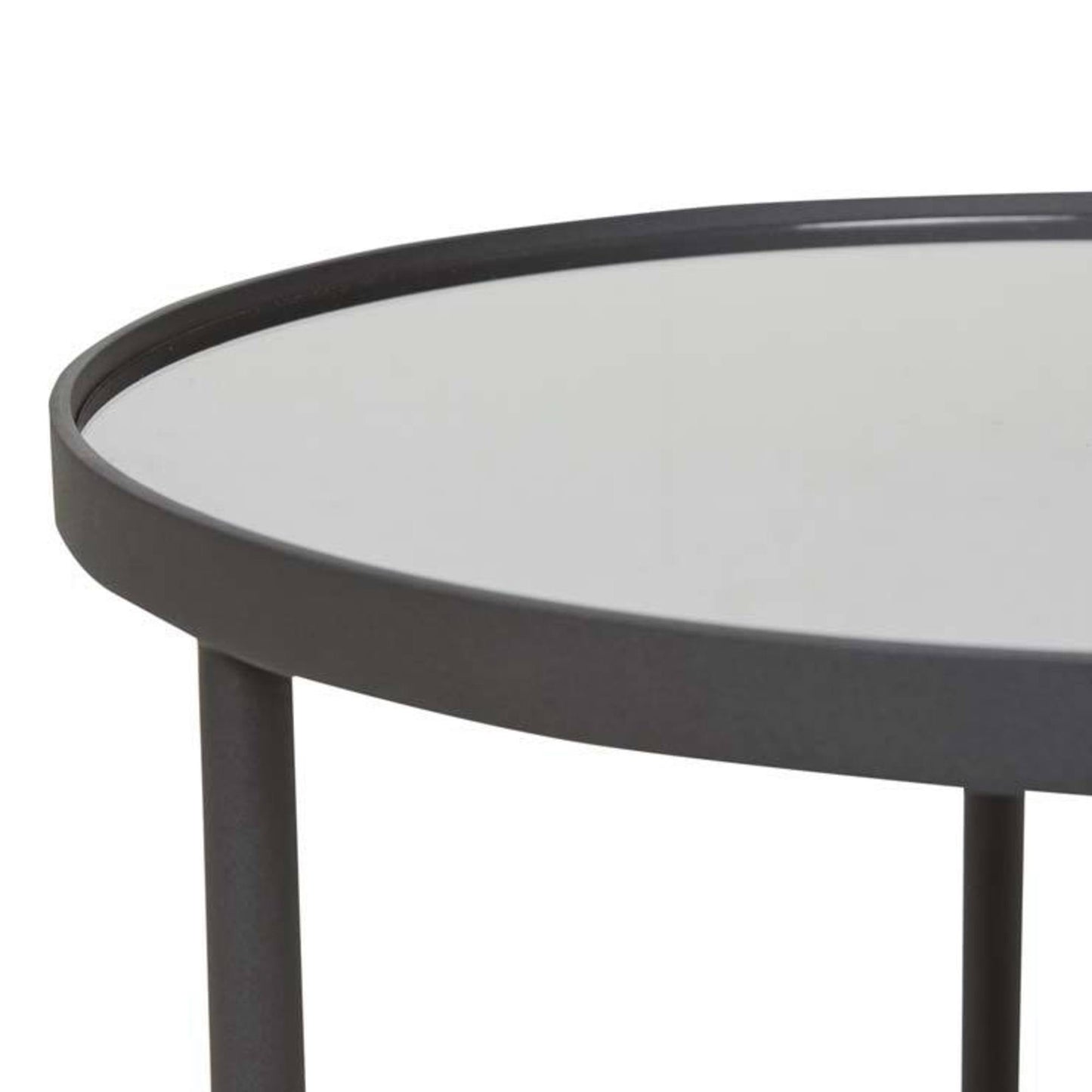Amara Pipe Mirror Side Table