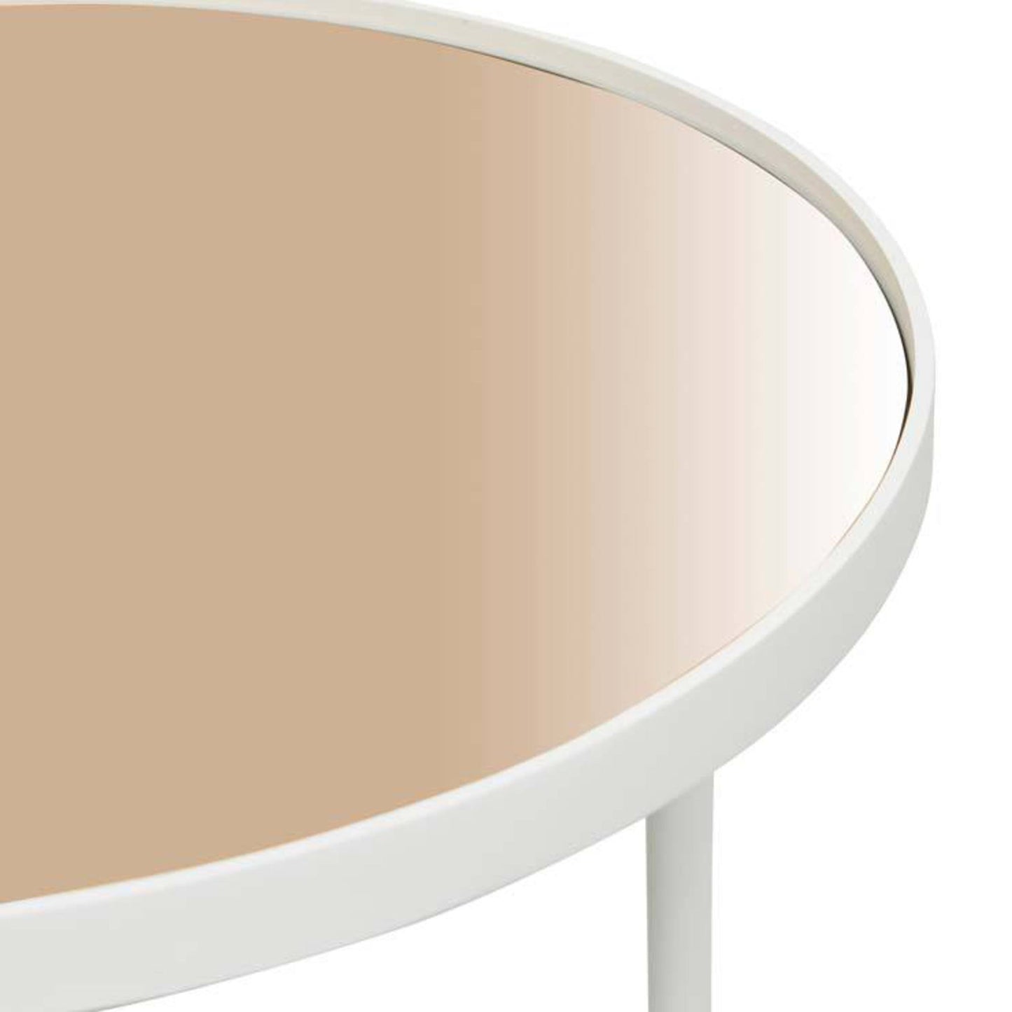 Amara Pipe Mirror Side Table